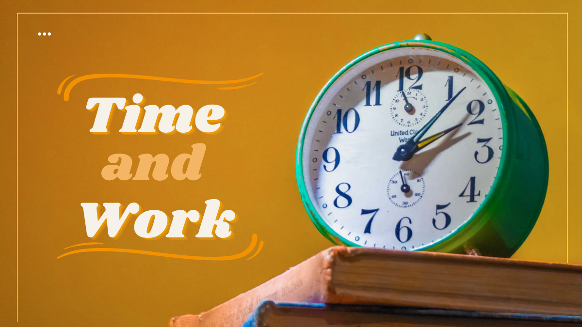 Thời gian & công việc