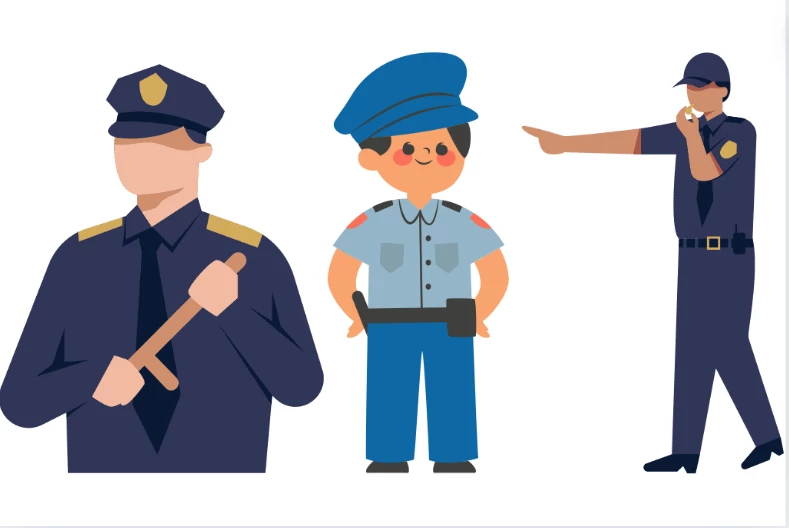 Một ngày trở thành cảnh sát điều tra.